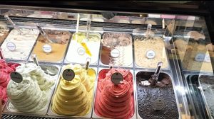 Vegan flavours at Anita Gelato  in New York City