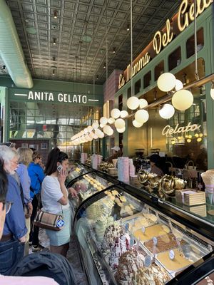 Interior  at Anita Gelato  in New York City