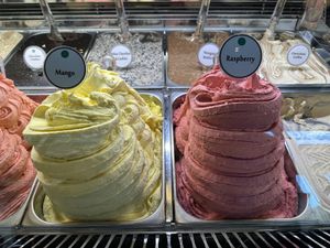 Sorbet - close up  at Anita Gelato  in New York City