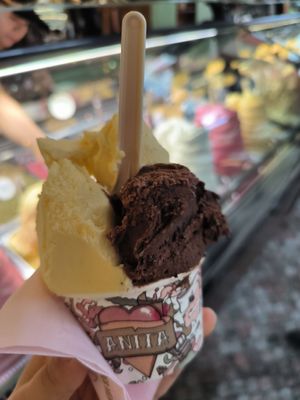 Choco cookie, tropical at Anita Gelato  in New York City
