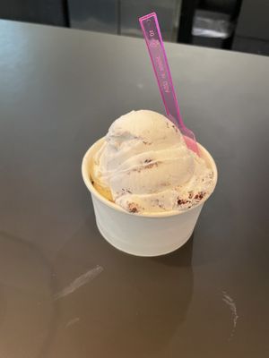 Double cup  at Orange County Creamery  in San Clemente