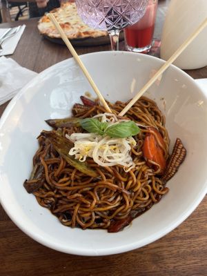Veggie noodles   at The Hangout in Mugla