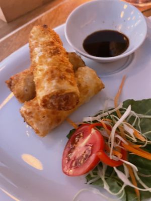 Chinese spring rolls   at The Hangout in Mugla