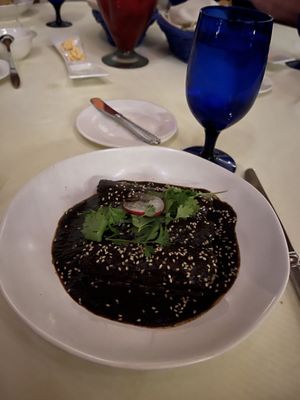 Mole empanadas  at LaFrida Restaurant in Cabo San Lucas