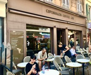 The venue  at Copenhagen Coffee Lab in Nice