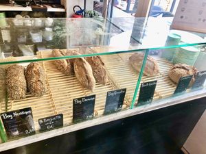 Fresh bread  at Copenhagen Coffee Lab in Nice