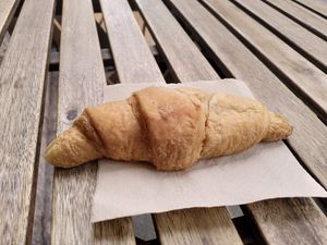 Croissant at More Bakery & Cafe in Budapest