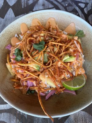 Poke Bowl  at Walt Disney World - Three Bridges in Lake Buena Vista