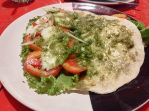Humus pesto at Cha Chai Home in Koh Phayam