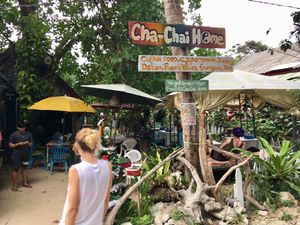 Outside at Cha Chai Home in Koh Phayam