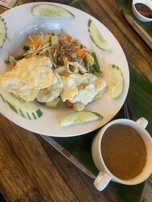 Gado Gado  at Ecolodge Bukit Lawang  in Bukit Lawang