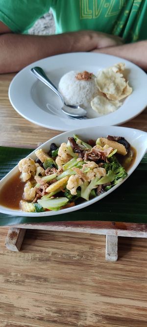 Cap cai at Ecolodge Bukit Lawang  in Bukit Lawang