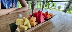 Fruit platter at Ecolodge Bukit Lawang  in Bukit Lawang
