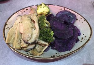 Soy king oyster mushroom   at Ngam Ngam Neighbourhood in Kuala Lumpur