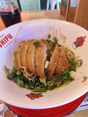 Fideos sin caldo at Ramen Shifu in Logrono