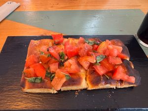 Bruscetta at Mamma Grazia in Fuerteventura