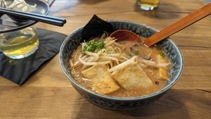 Crispy tofu Ramen at Tokyo Streets in Bremen