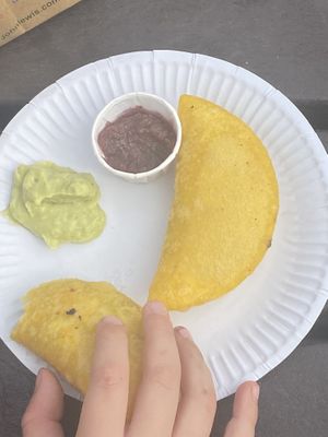 Empanadas  at Tina's Box in West London