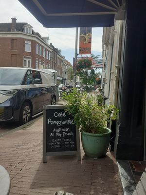 Front at Cafe Pomegranate in The Hague