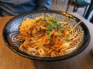 Du Du Xanh (papaya salad) at Mâm Chay in Dusseldorf