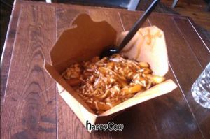 Vegan Poutine at The Big Cheese Poutinerie - 17 Ave in Calgary