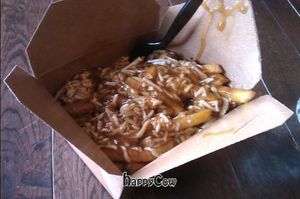 Vegan Poutine at The Big Cheese Poutinerie - 17 Ave in Calgary