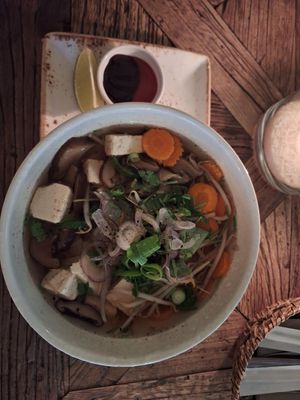 Vegan Pho at Chay Chay by royals and rice in Muenster
