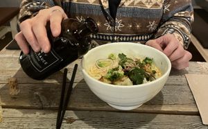 Family Sauce, Udon Curry  at Chay Chay by royals and rice in Muenster