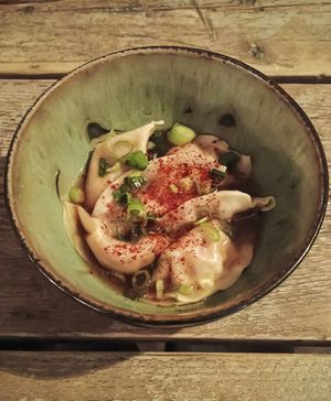 Korean steamed dumpling 🥟🌱 at Chay Chay by royals and rice in Muenster