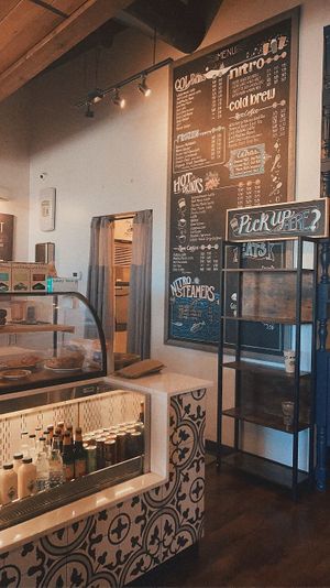 Cute inside area  at Summer Moon Coffee in Cedar Park