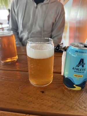 NA beer!  at Big Day Brewing in Gorham