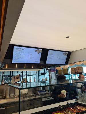 The menu. at Two Tigers in Schiphol