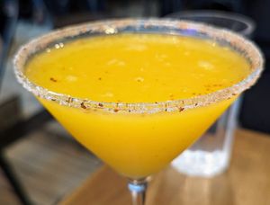 Mala mango drop at Biang Biang Noodles  in Seattle