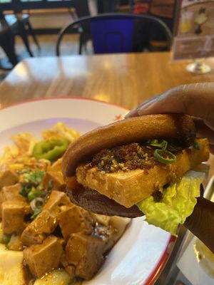 Tofu bao  at Biang Biang Noodles  in Seattle