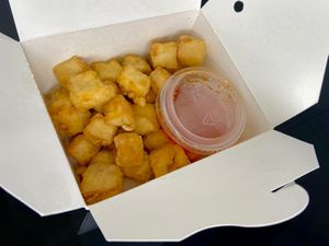 house chili tofu (takeout) at Biang Biang Noodles  in Seattle