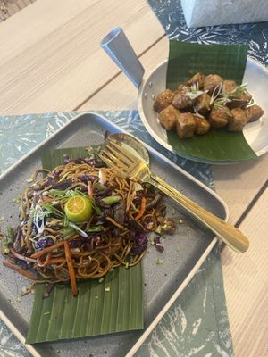 Man the noodles are the best!   at PLNT+HRVST in El Nido