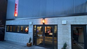 FuDog entrance down the alley  at Fudog in Wanaka