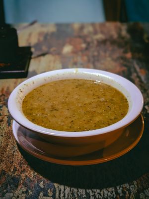sour soup (ekşili) at Karakoy Corba Evi in Istanbul
