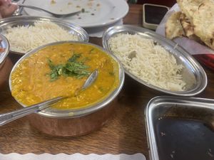 Yellow daal  at New Kamana Kitchen in Honolulu