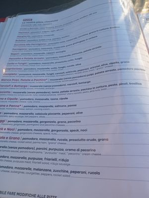 Pizza at Eteria in Posada