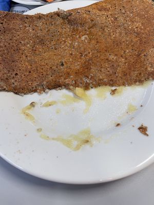 Vegan crepe with apple compote (by request!)   at Crêperie Fleur de Sel in Nantes