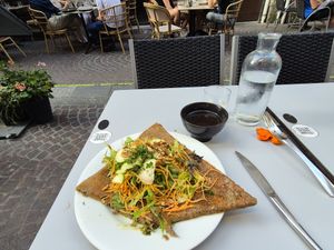 La Vegana at Crêperie Fleur de Sel in Nantes