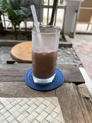 Vegan shake   at Lotus Corner Vegan and Plant Based B&B in Luang Prabang