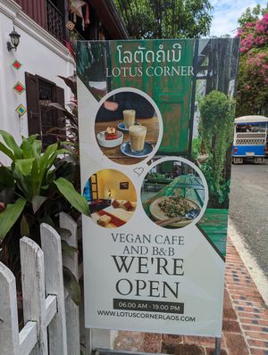  at Lotus Corner Vegan and Plant Based B&B in Luang Prabang