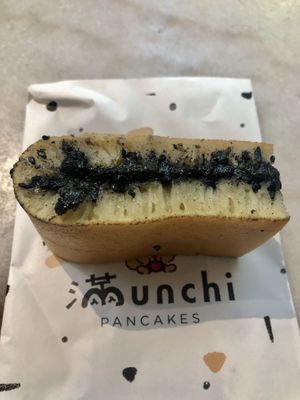 Black sesame   at Munchi Pancakes in Central Singapore