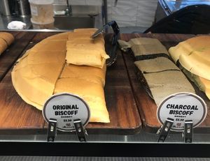 Biscoff options  at Munchi Pancakes in Central Singapore