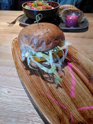 Phoenix burger at Le Burger in Villach