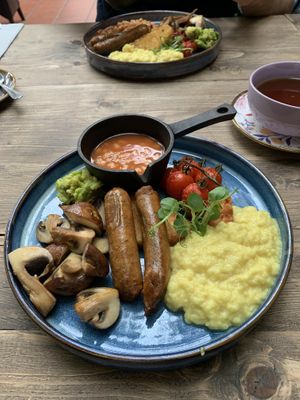 Vegan English Breakfast   at Imaginarium in Barton-upon-humber