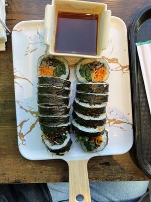 Gimbap  at Migag Korean Street Food in Gouda