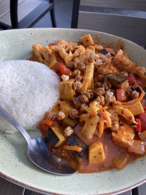 Cauliflower curry   at Mill Street Brewery in Toronto